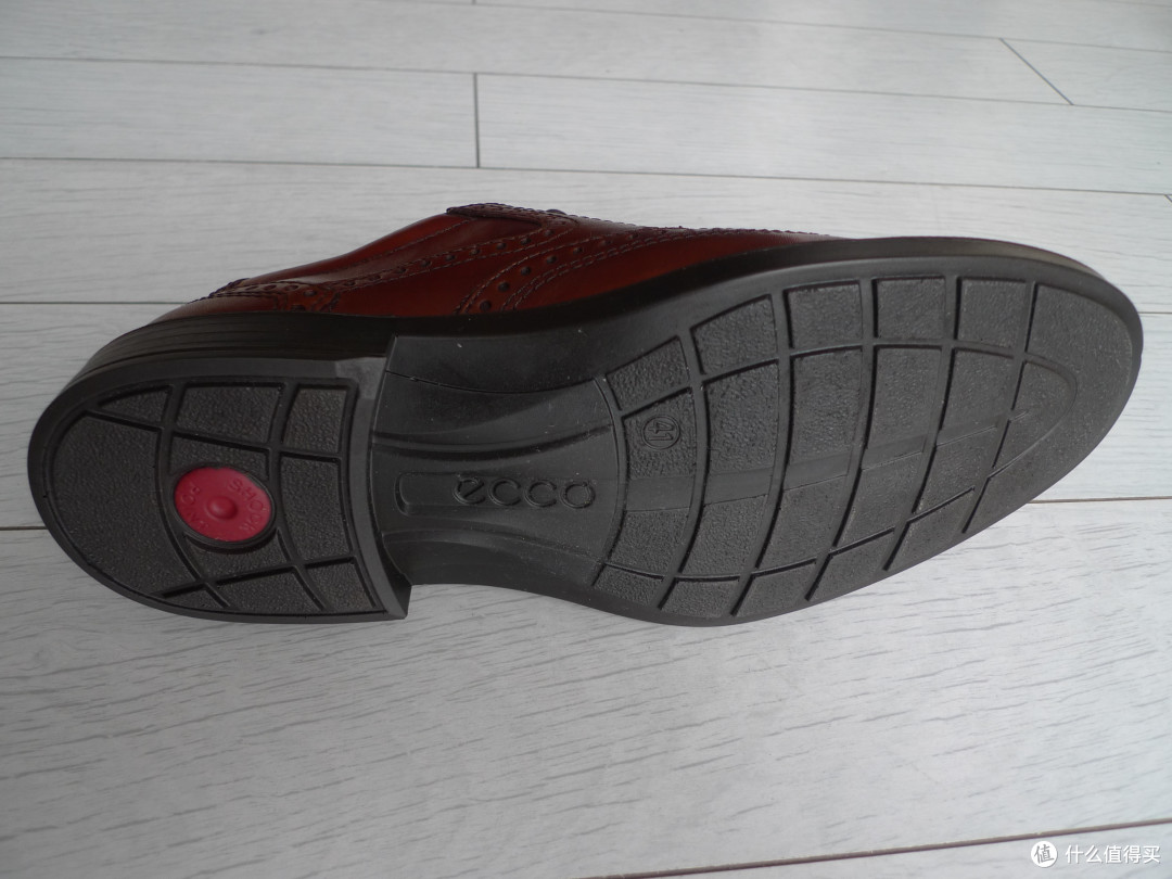 ecco 爱步 atlanta wing tip oxford cognac 男款雕花棕色皮鞋