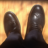 ecco 爱步 Atlanta Wing Tip Oxford 男款正装系带皮鞋