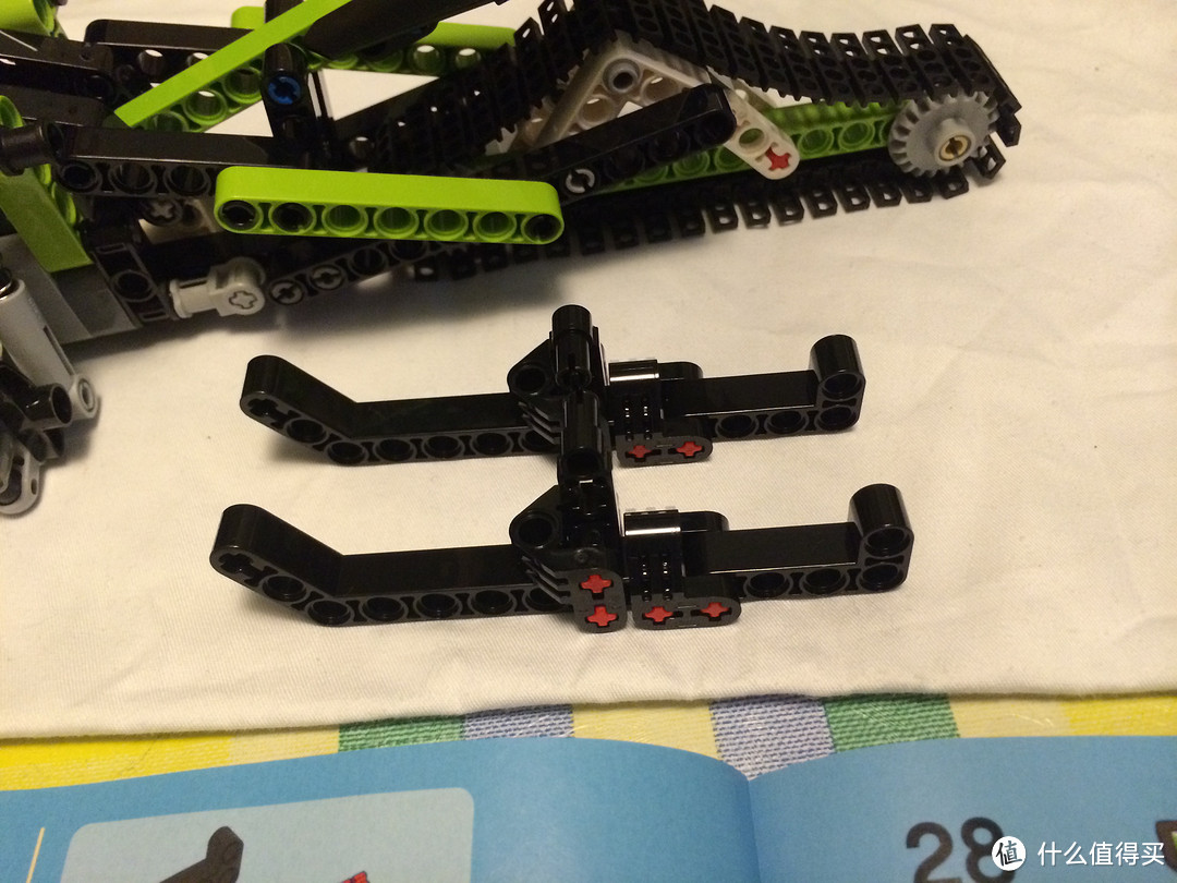 2014新版悬挂 LEGO 乐高 Technic 机械组 42021 雪地车 AB模式