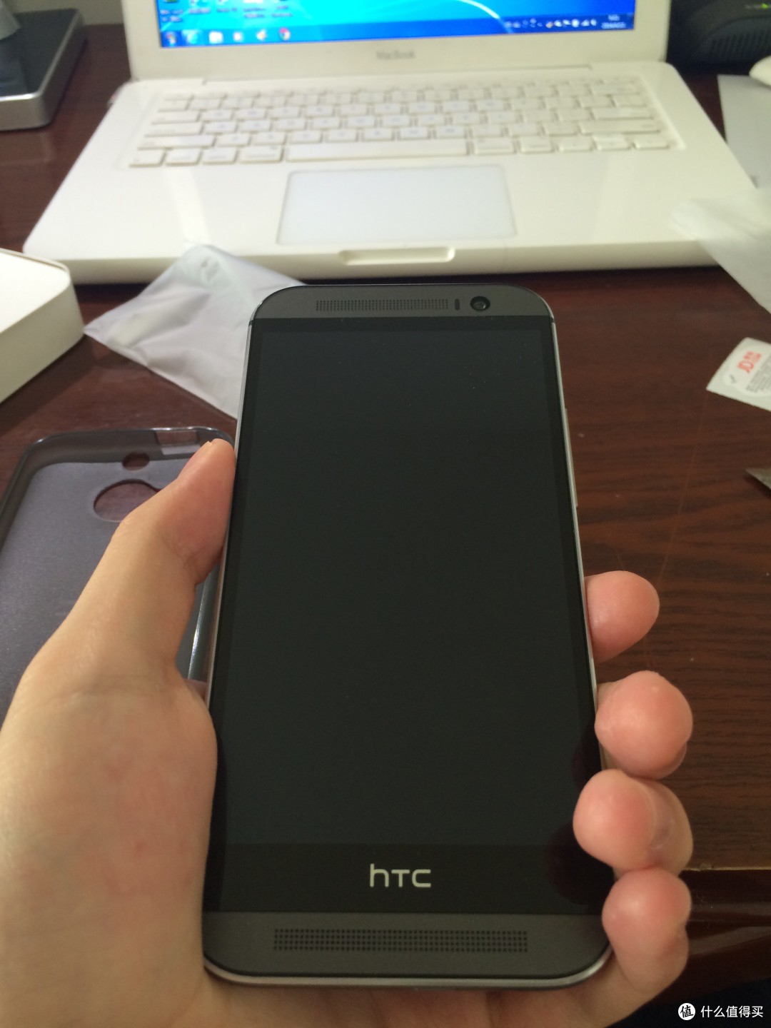 HTC One M8t 4G手机 开箱