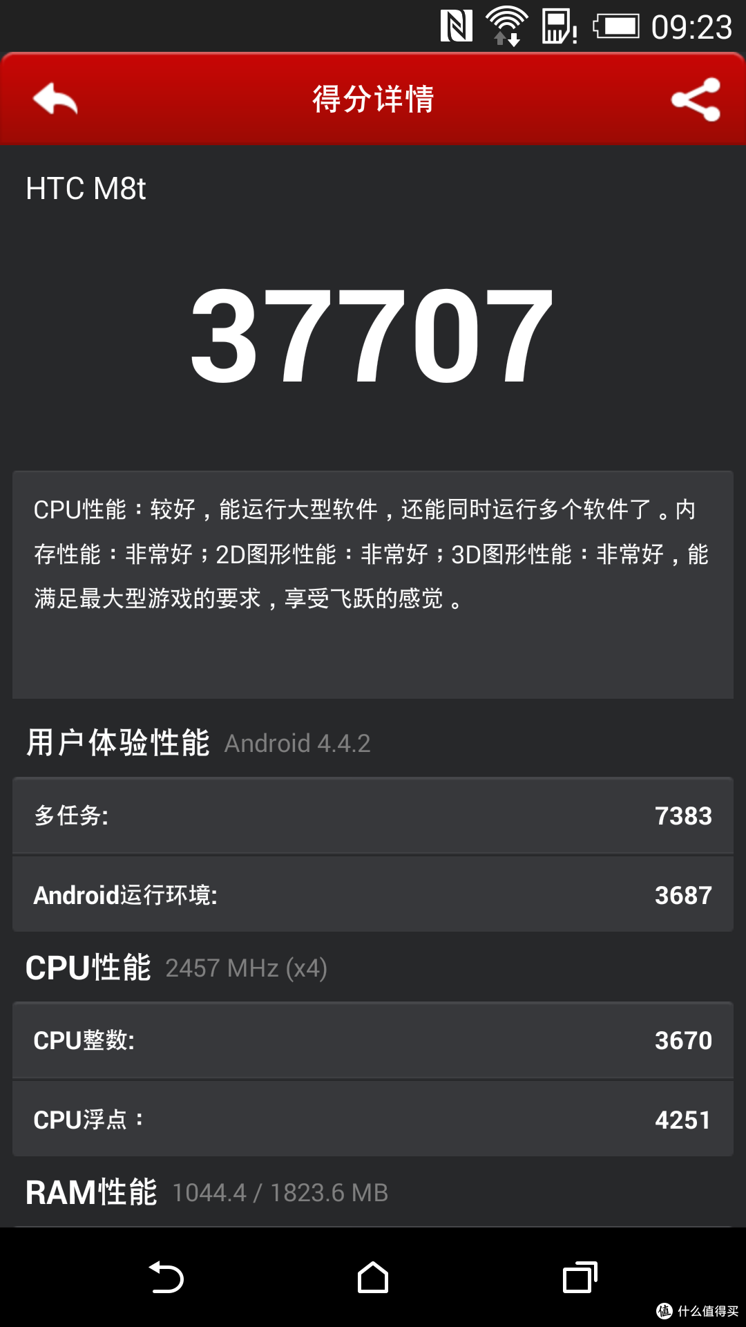 HTC One M8t 4G手机 开箱