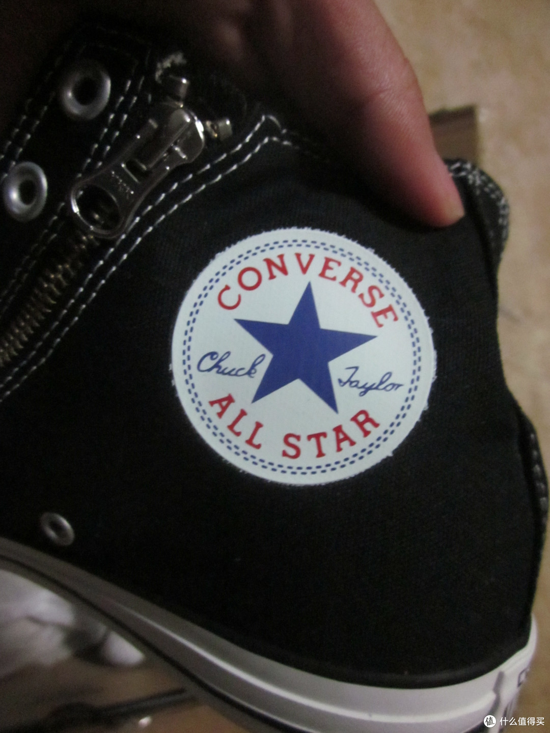 匡威脑残粉的自我修养:CONVERSE 匡威 2013 ALL STAR 斜拉链高帮中性硫化鞋 141020C