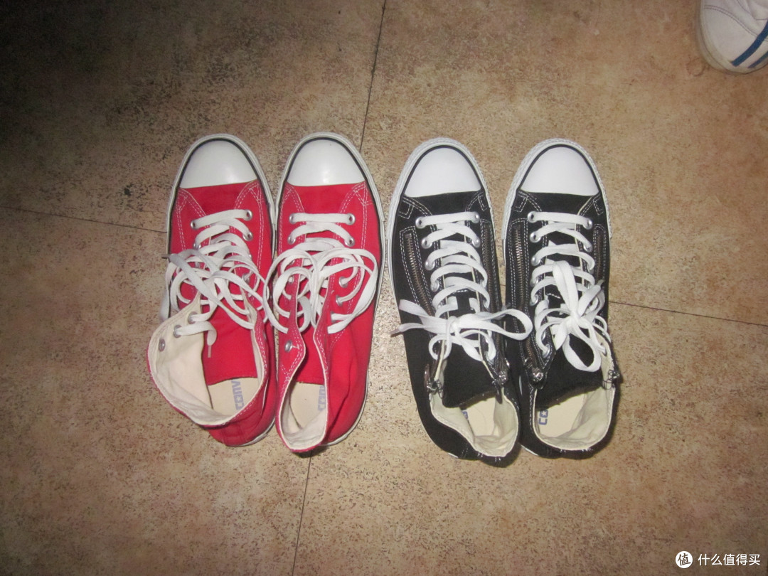 匡威脑残粉的自我修养:CONVERSE 匡威 2013 ALL STAR 斜拉链高帮中性硫化鞋 141020C