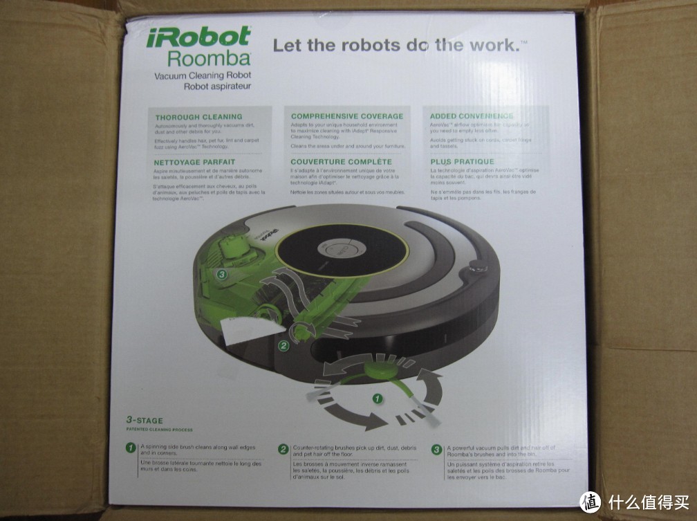 家有机器人：iRobot Roomba 630 真空吸尘扫地机器人