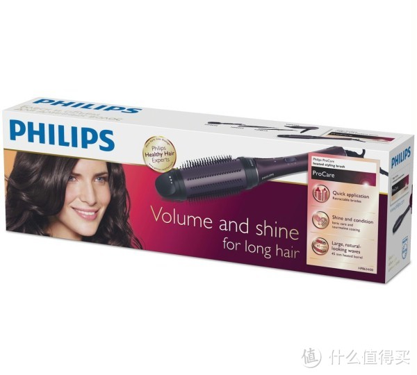 PHILIPS飞利浦新推电气石负离子卷发造型梳