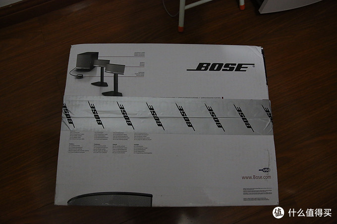 BOSE Companion 5 C5 多媒体音箱 开箱体验