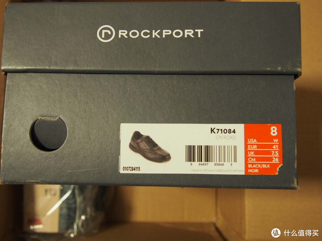 Rockport 乐步 On Road 男款休闲鞋 + Levi's 李维斯 514 直筒牛仔裤