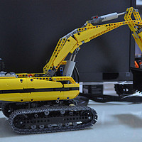 单反毁一生，LEGO穷三代 篇七：绝版 LEGO 乐高 8043 Technic科技系列 Motorized Excavator 挖掘机