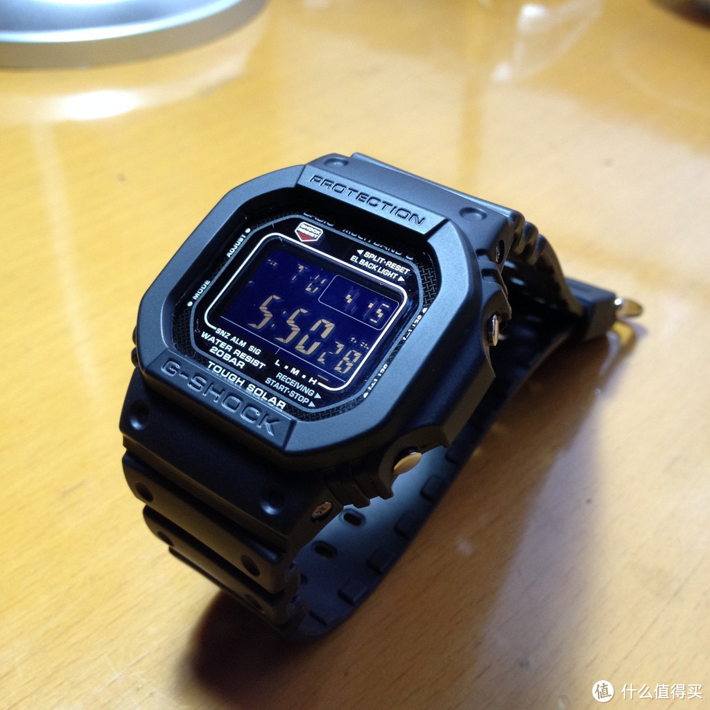 水上运动放心玩儿！CASIO 卡西欧 G-SHOCK GW-M5610-1BJF 男款腕表