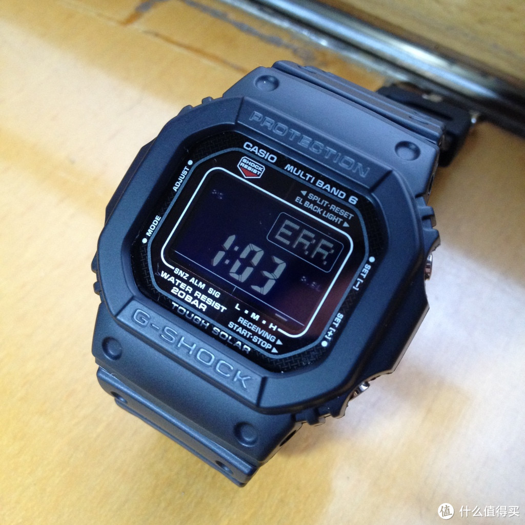 水上运动放心玩儿！CASIO 卡西欧 G-SHOCK GW-M5610-1BJF 男款腕表