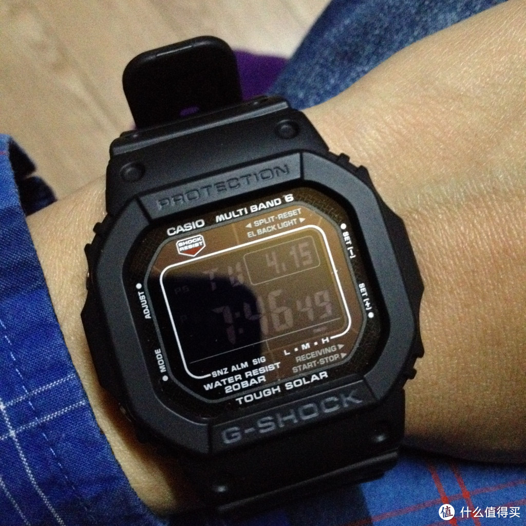 水上运动放心玩儿！CASIO 卡西欧 G-SHOCK GW-M5610-1BJF 男款腕表