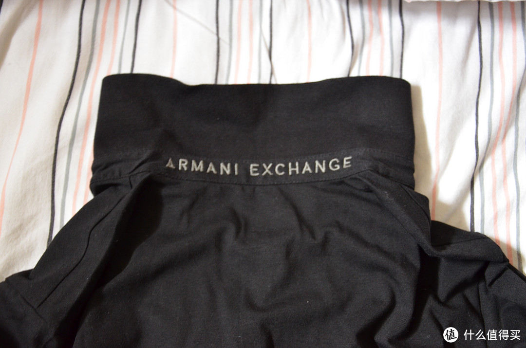 穷耐克 富阿迪 流氓一身阿玛尼：海淘Armani Exchange 男士T恤