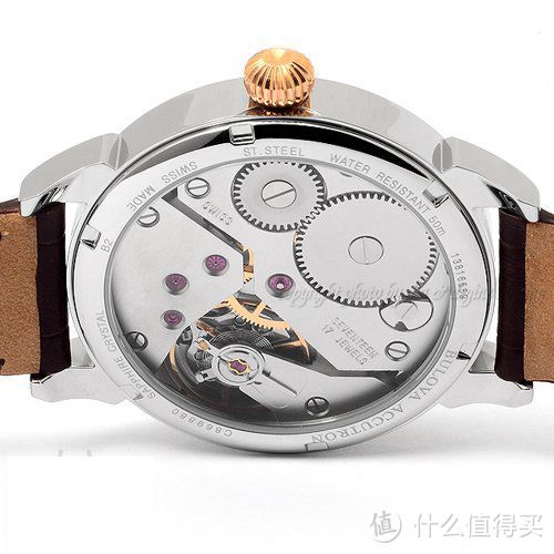 小手戴大表：BULOVA 宝路华 Accutron Gemini 65A102 男士手卷机械腕表