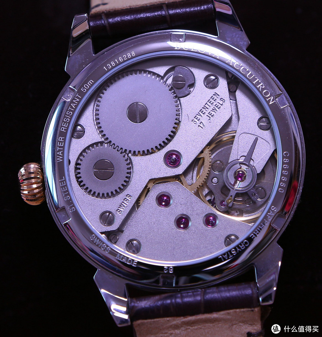 小手戴大表：BULOVA 宝路华 Accutron Gemini 65A102 男士手卷机械腕表