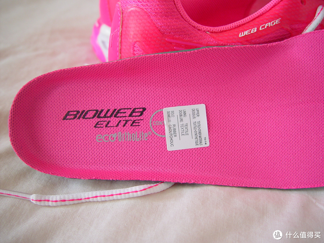 粉嫩粉嫩的跑步节奏：PUMA 彪马 Bioweb Elite 精英 女款荧光运动鞋