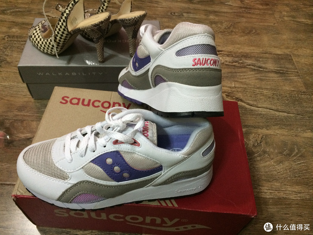 女汉子第二弹：THE NORTH FACE A4XM 女款休闲鞋+Rockport 乐步 Presia Quarter Strap Slingback 女款高跟鞋+Saucony 索康尼  shadow 6000复古跑鞋+Havaianas 哈瓦那 Slim Animals Fluo Flip Flops 女款人字拖 