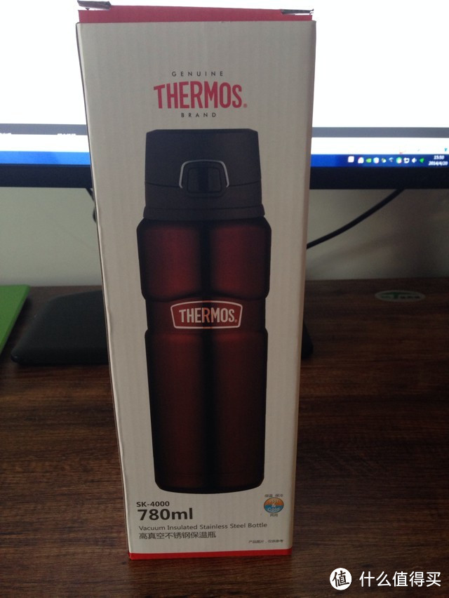 THERMOS 膳魔师 SK-4000-CBW 不锈钢保温瓶保温壶 780ml