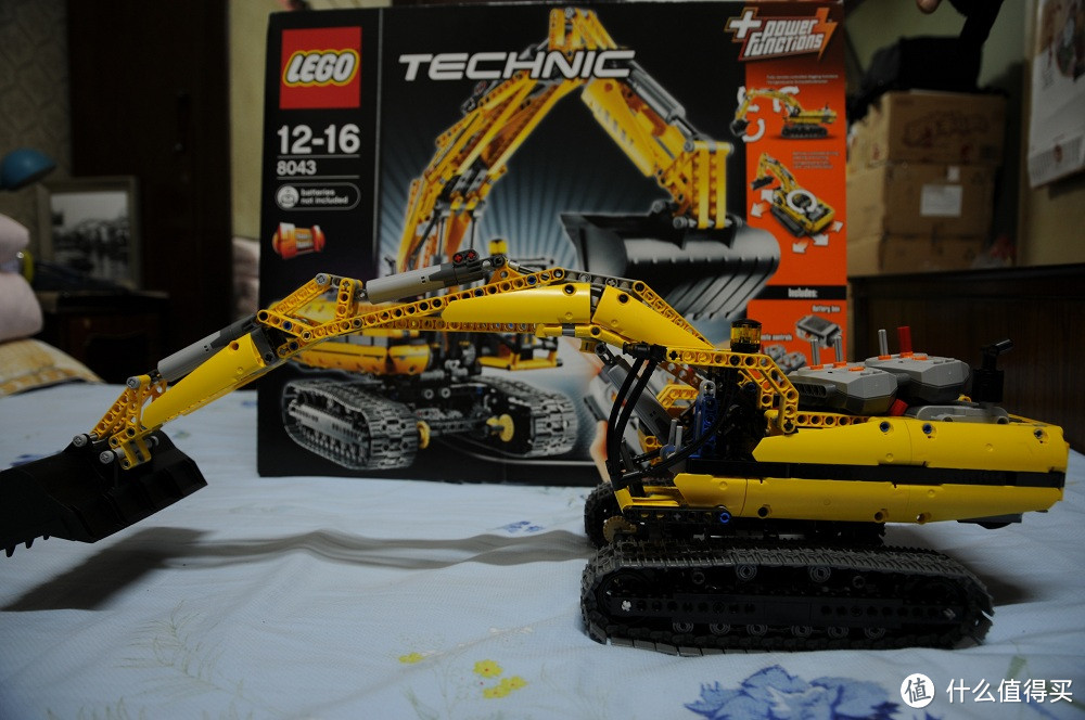 终极版 LEGO 乐高 科技系列 机械组 Technic 8043 移动挖土机 改造炼成记