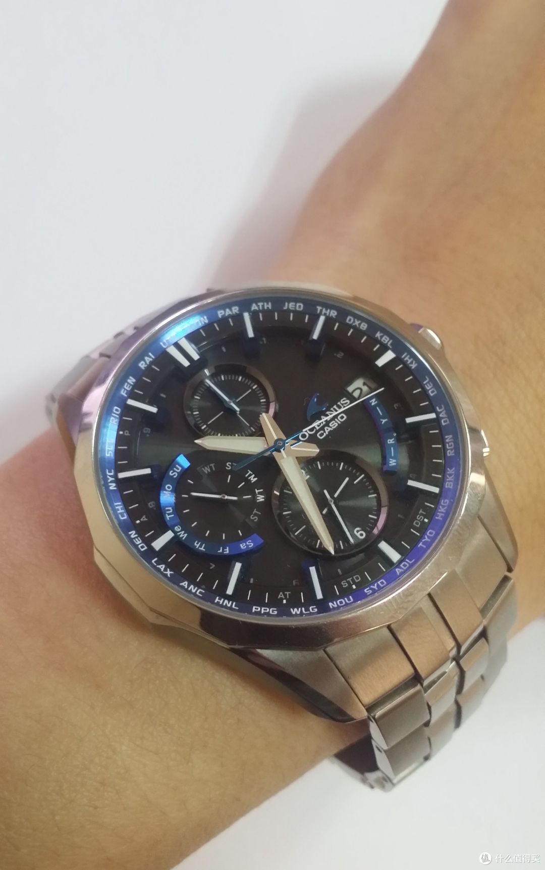 casio 卡西欧 oceanus manta 海神 ocw-s3000-1ajf 男款腕表