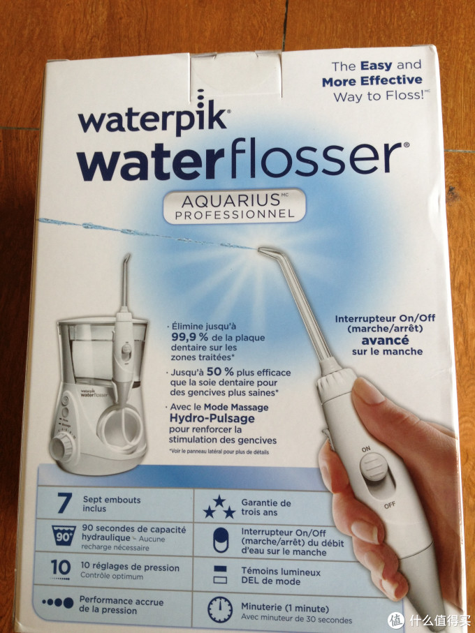 欧乐b 4000型(d29) 电动牙刷 waterpik 洁碧 wp-660 标准型冲牙器