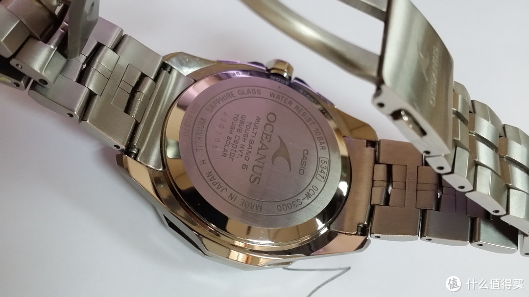 到底值不值？CASIO 卡西欧 OCEANUS MANTA 海神 OCW-S3000-1AJF 男款腕表