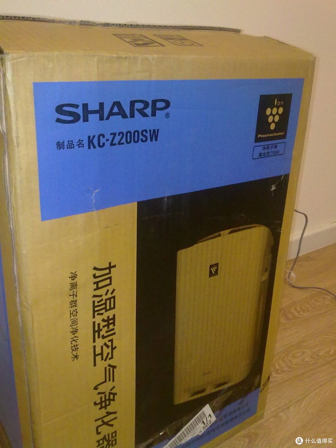 净化加湿两不误：SHARP 夏普 KC-Z200SW 加湿型空气净化器 拆解