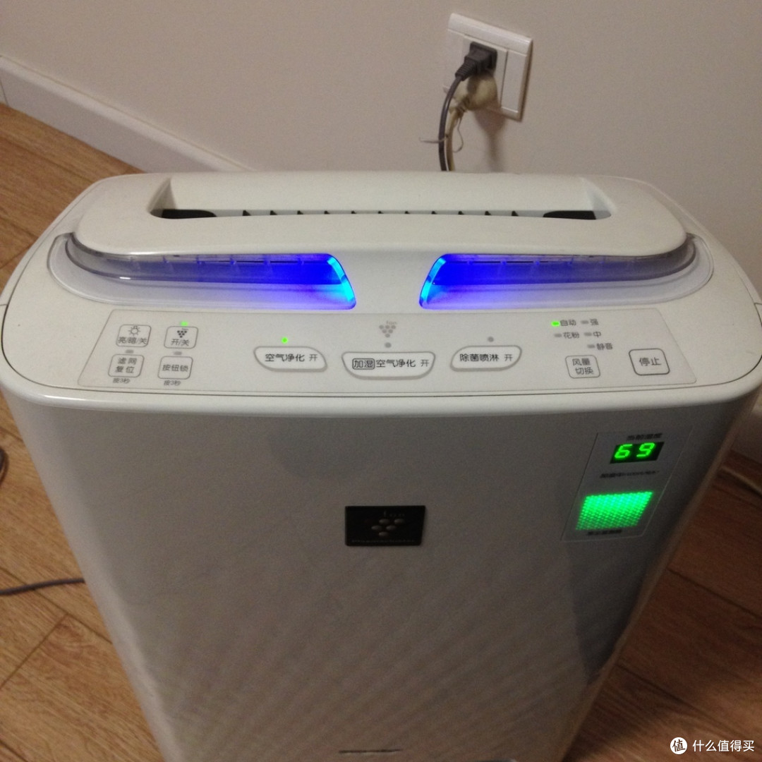 净化加湿两不误：SHARP 夏普 KC-Z200SW 加湿型空气净化器 拆解