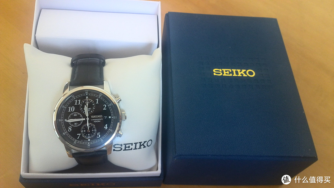 简单实用之选：SEIKO 精工 Chronograph系列 SNDC33 男款石英腕表