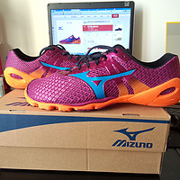 跑步双雄：Mizuno 美津浓 Wave EVO Levitas 男款跑鞋+ASICS GEL-QUICK33 男款轻量跑鞋