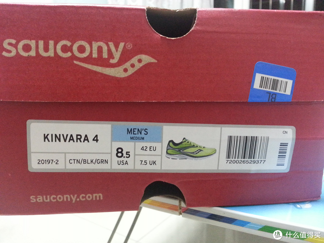 Saucony 索康尼 Kinvara 4 男款跑步鞋