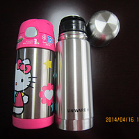 Thermos 膳魔师 Hello Kitty 保温杯+Vacuum 350ml 保温杯