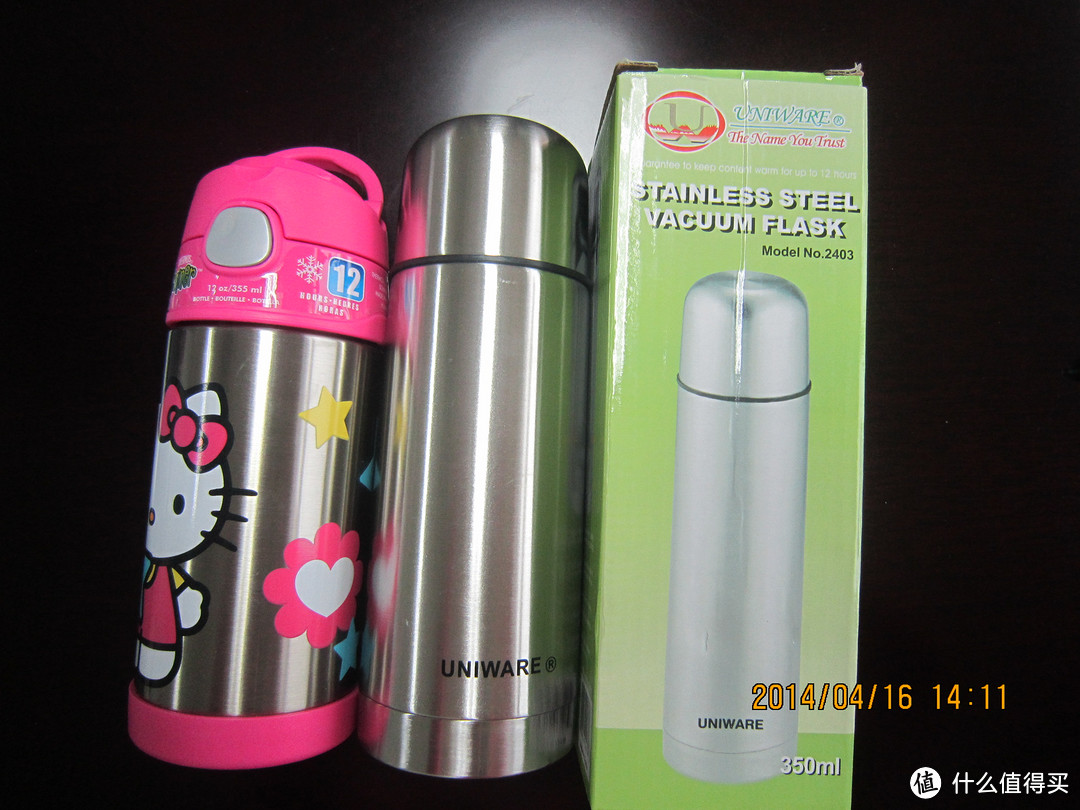 Thermos 膳魔师 Hello Kitty 保温杯+Vacuum 350ml 保温杯