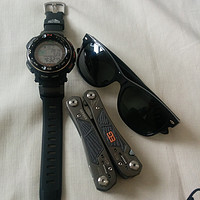 夏季户外装备：Gerber 戈博 多功能工具钳 31-000749+Ray-Ban 雷朋 RB2132 太阳镜+Casio 卡西欧 PRW2500-1 男款腕表