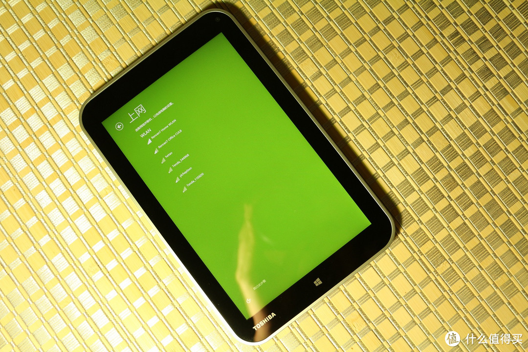 绿色控的 TOSHIBA 东芝 WT8-AT01G 8寸 Windows 8.1 平板电脑