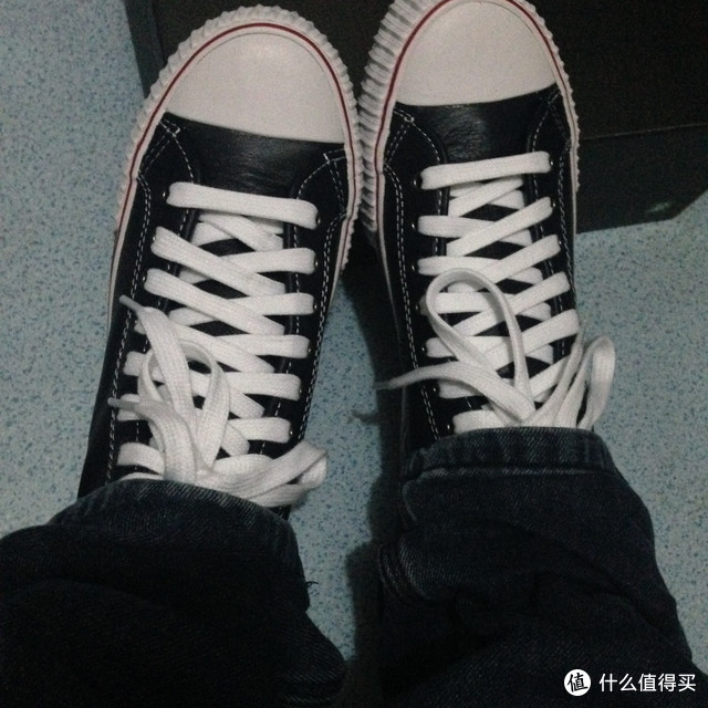 PF Flyers Center Hi - Premium Leather 皮质帆布鞋