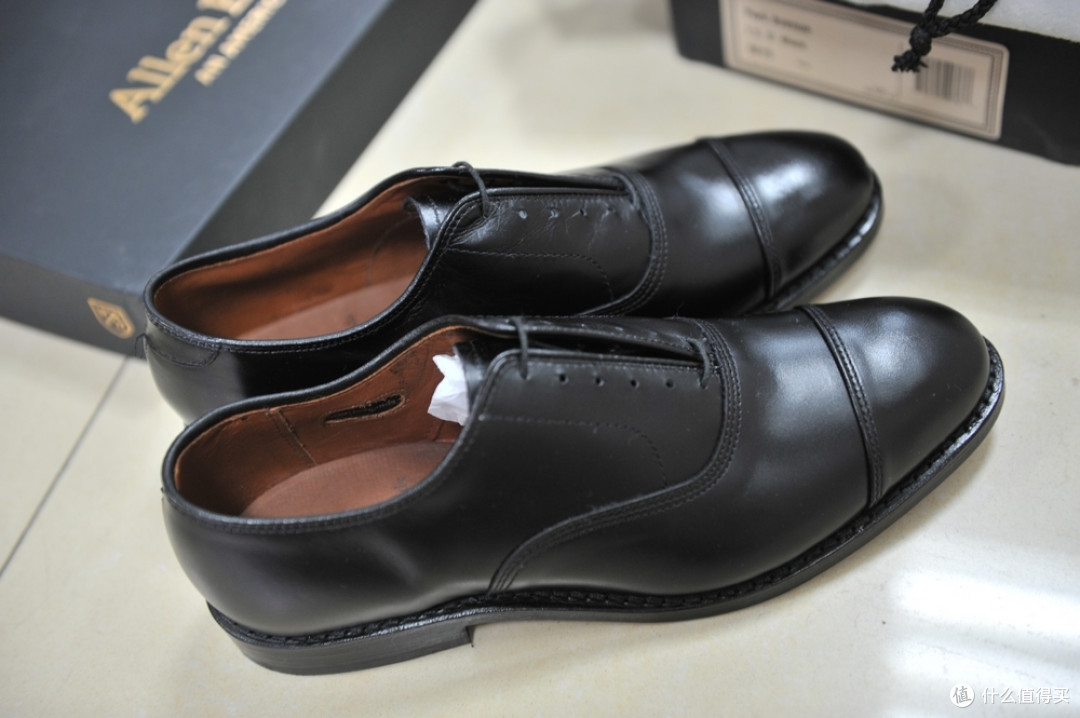 一双漂洋过海的Allen Edmonds Park Avenue Cap-Toe Oxford 男款牛津鞋
