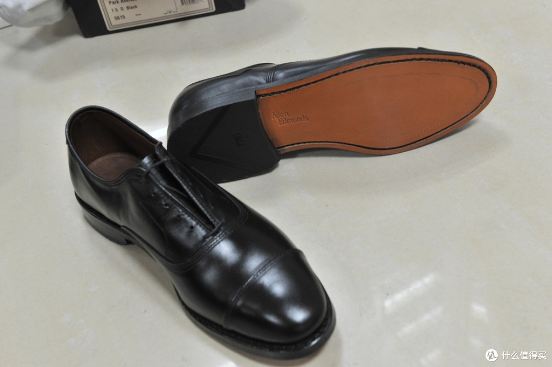 一双漂洋过海的Allen Edmonds Park Avenue Cap-Toe Oxford 男款牛津鞋