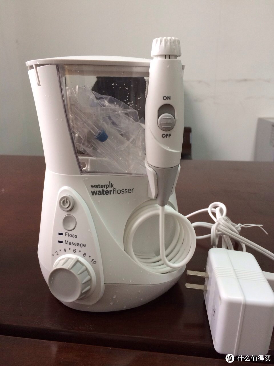 让笑容更迷人：waterpik 洁碧 Aquarius Professional WP-660 标准型冲牙器