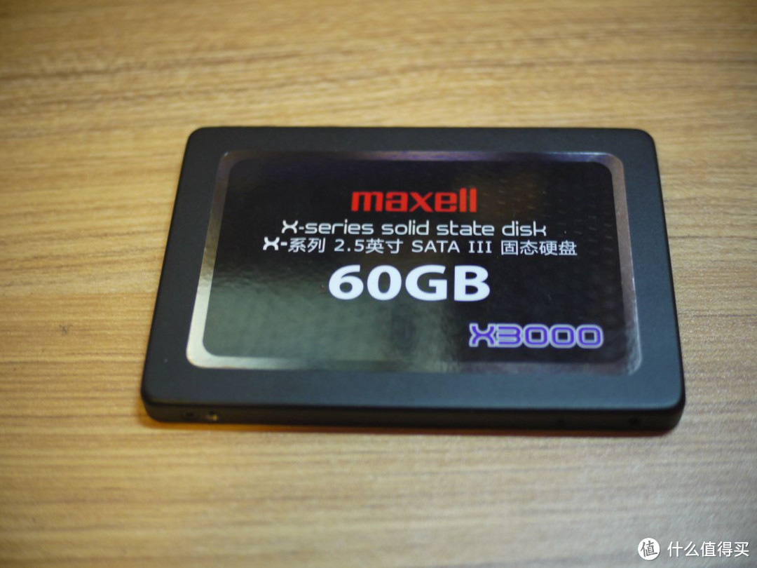 Maxell 麦克赛尔 X3000系列 60G 2.5英寸 SSD固态硬盘