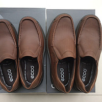 上阵父子鞋：ECCO 爱步 Iron Slip On 铁人 男士真皮乐福鞋