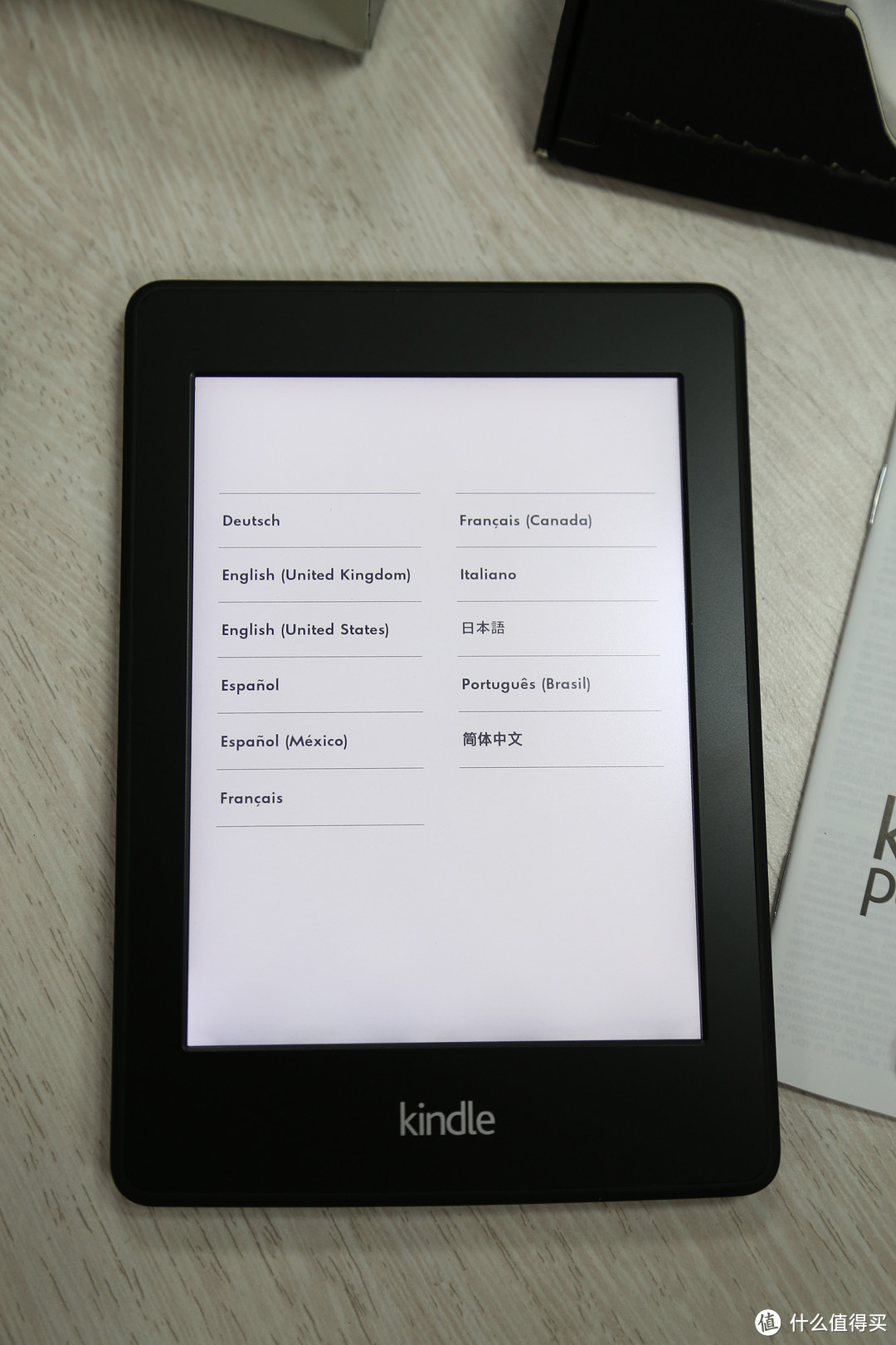 京东购入 Kindle Paperwhite 2，附DIY 小清新 保护套