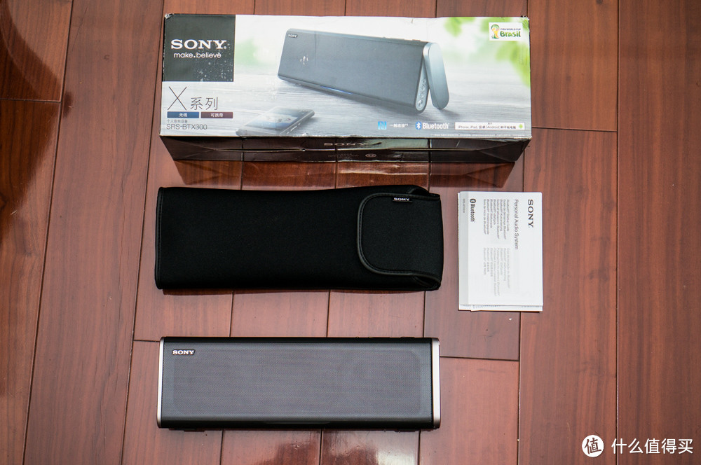 随时享受音乐——Sony 索尼 SRS-BTX300 便携无线音响（蓝牙、NFC、免提）