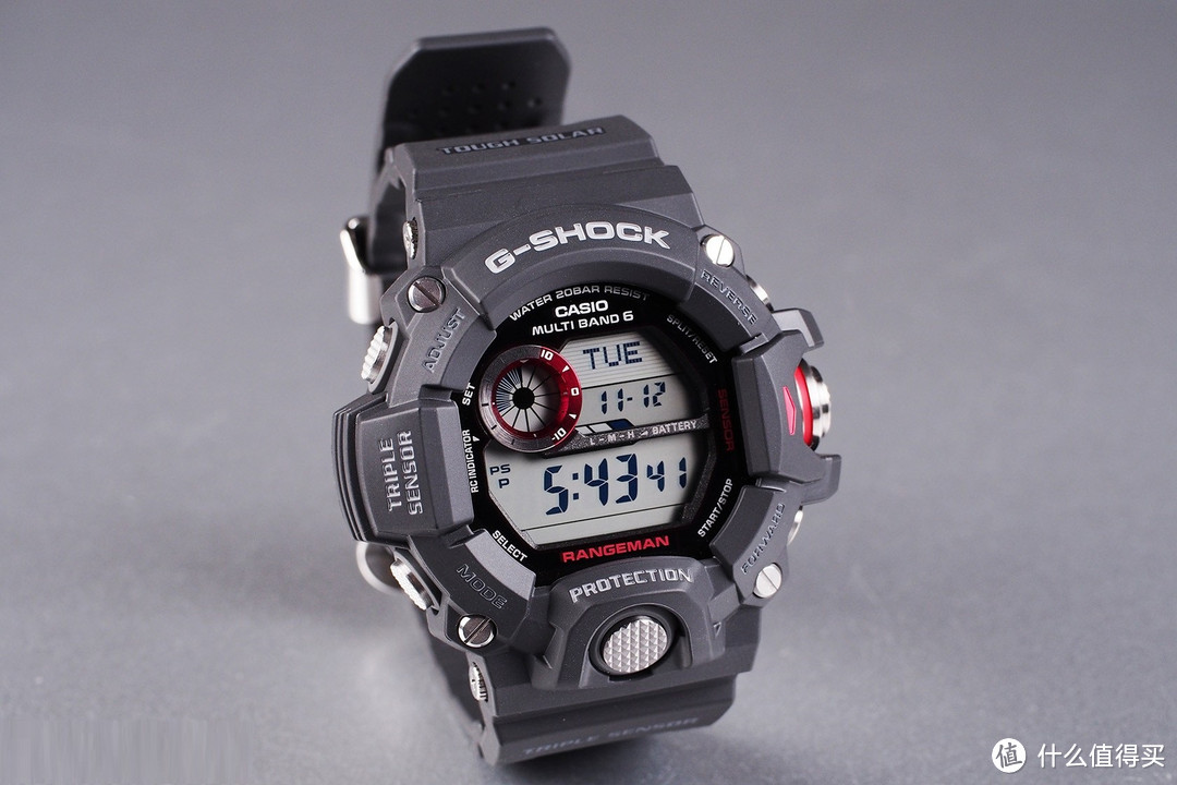 这是它的宿命：CASIO 卡西欧 G-SHOCK RANGEMAN 新大师系列 GW-9400J-1JF 男款腕表