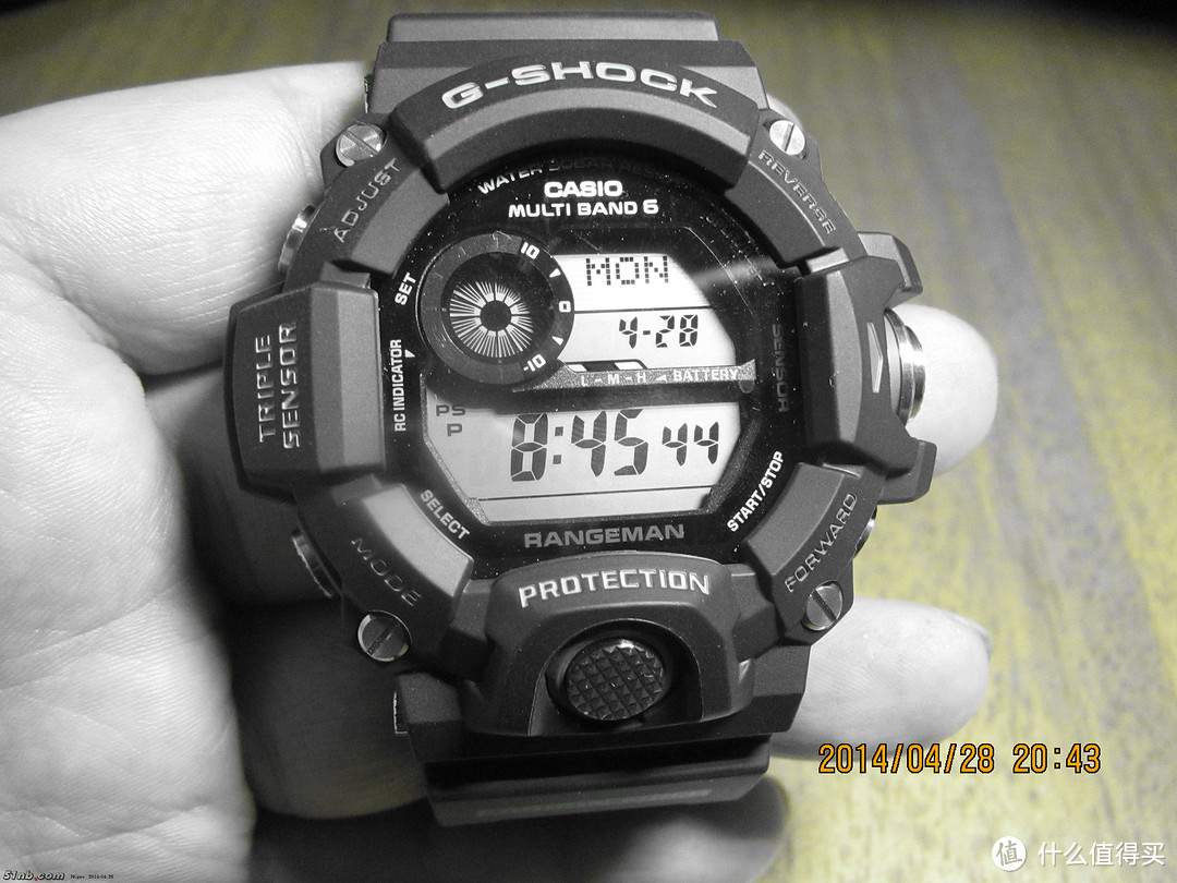 这是它的宿命：CASIO 卡西欧 G-SHOCK RANGEMAN 新大师系列 GW-9400J-1JF 男款腕表