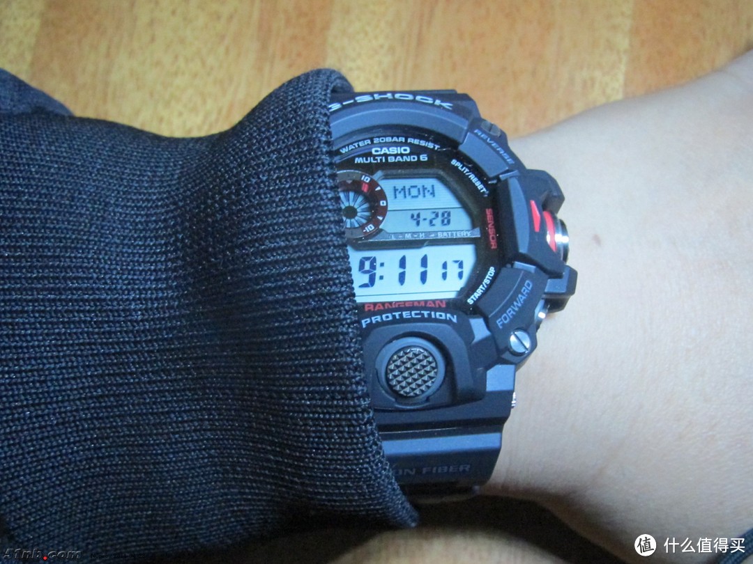 这是它的宿命：CASIO 卡西欧 G-SHOCK RANGEMAN 新大师系列 GW-9400J-1JF 男款腕表