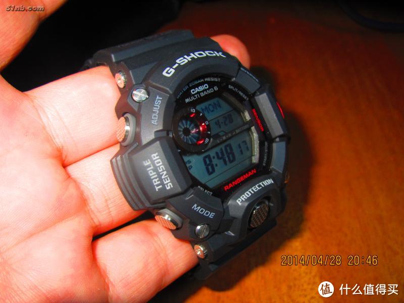 这是它的宿命：CASIO 卡西欧 G-SHOCK RANGEMAN 新大师系列 GW-9400J-1JF 男款腕表