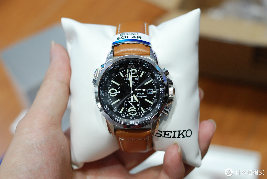 好基友 好朋友：SEIKO 精工 SSC081 男士光动能腕表