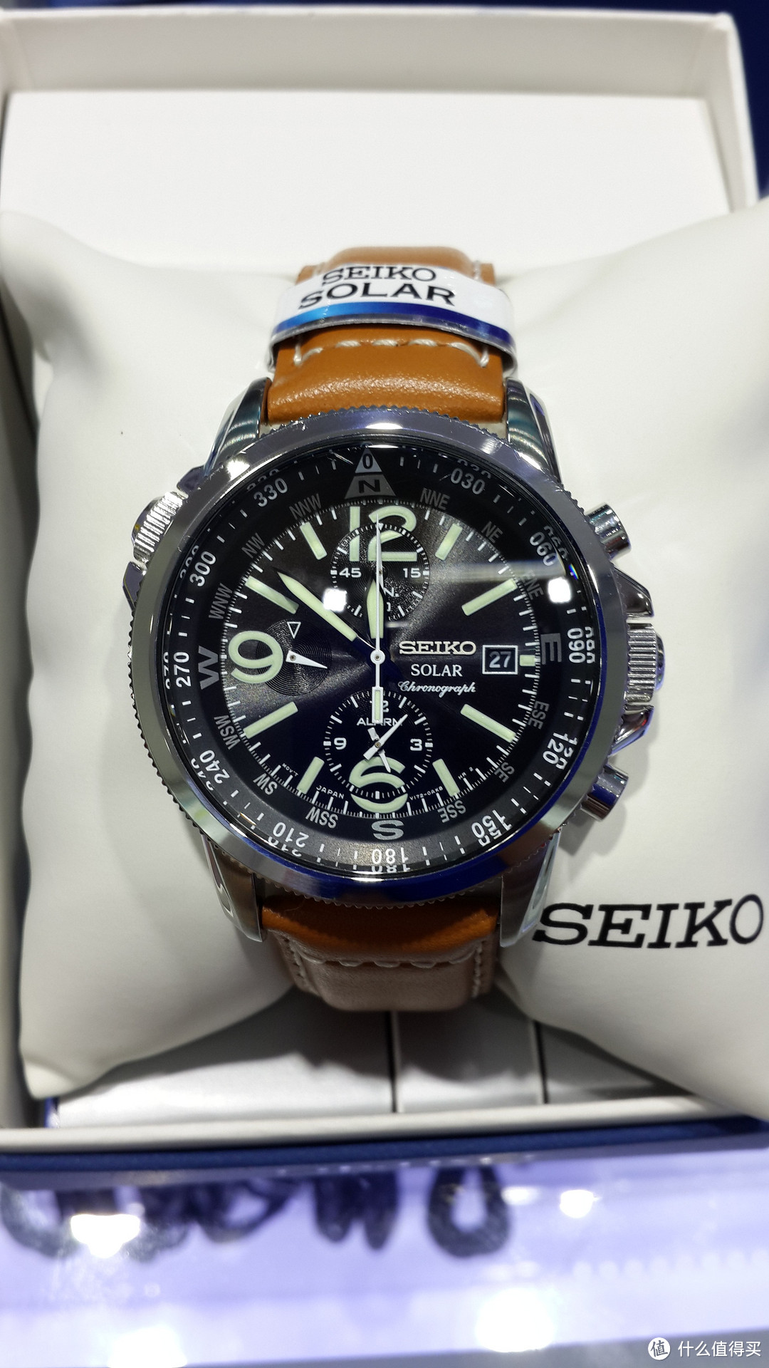 好基友 好朋友：SEIKO 精工 SSC081 男士光动能腕表