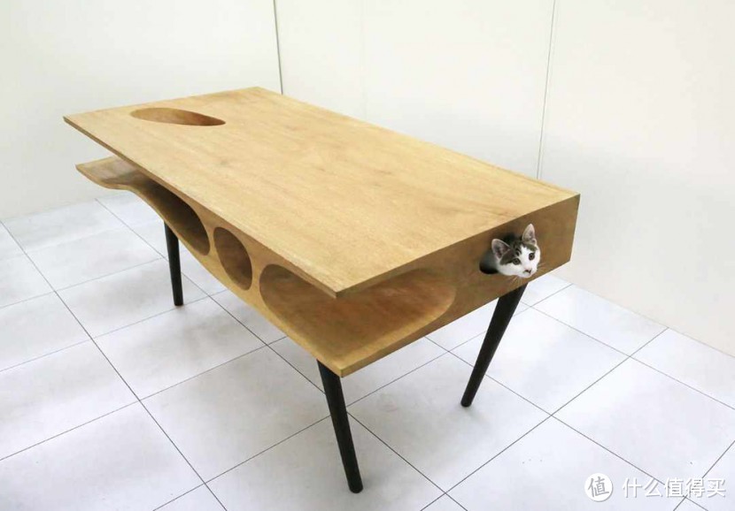桌内托喵所 80后中国设计师打造 CATable 猫桌