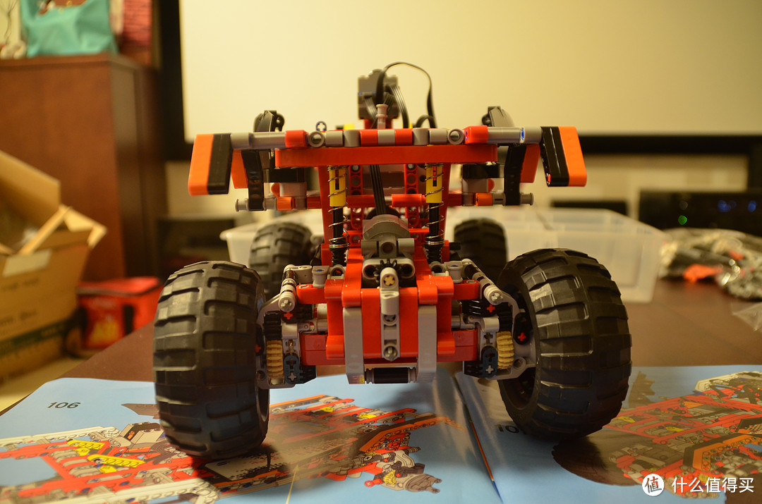 初入LEGO TECHNIC坑：12年旗舰4×4 LEGO 乐高 机械组 Technic 9398 四驱越野遥控车 crawler 搭建